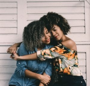 People in a women's rehab program
