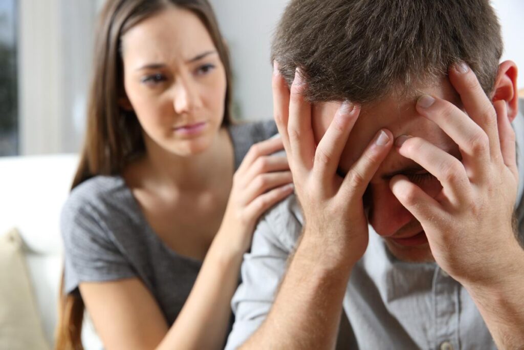 Woman considers my boyfriend relapsed